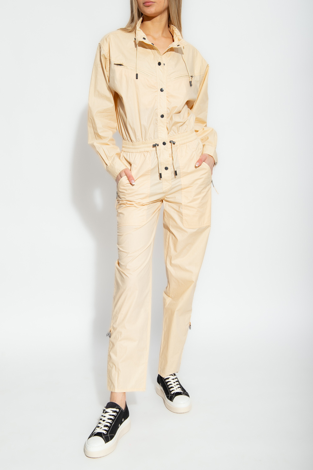 Beige 'Franca' jumpsuit Marant Étoile - SchaferandweinerShops KR Beige 'Franca' jumpsuit Marant Étoile - SchaferandweinerShops KR
